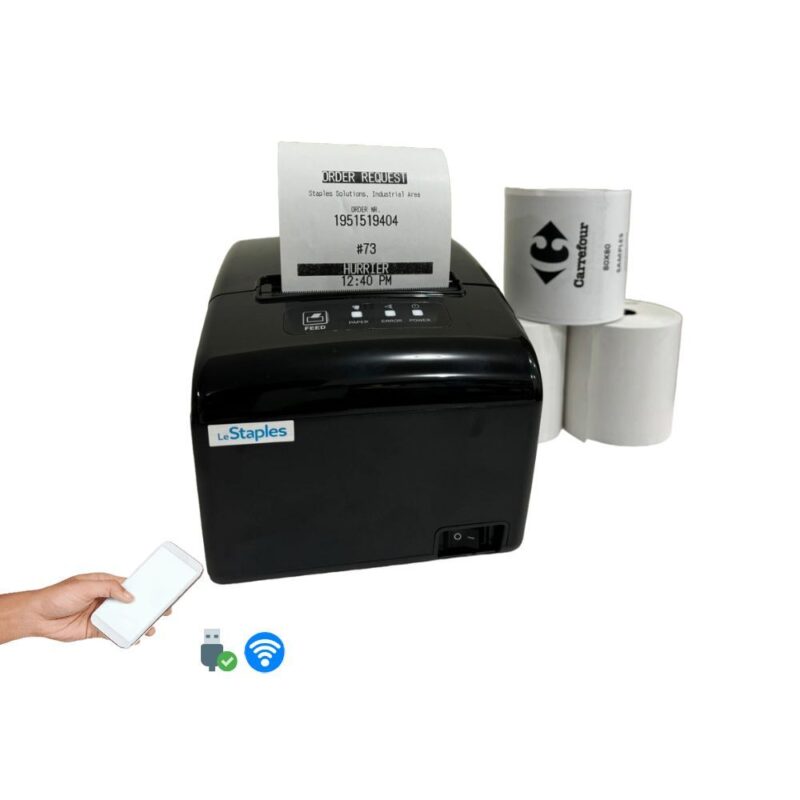 LeStaples Thermal Receipt Printer . Ls-S200M USB+Wifi
