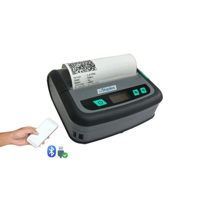 LeStaples Receipt & Label Printer (2 In 1) Ls-P441B