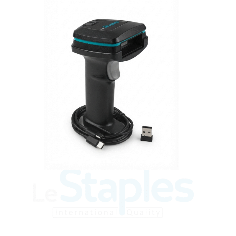 LeStaples 2D Wireless (2.4G) Barcode Scanner – LS A9522SR